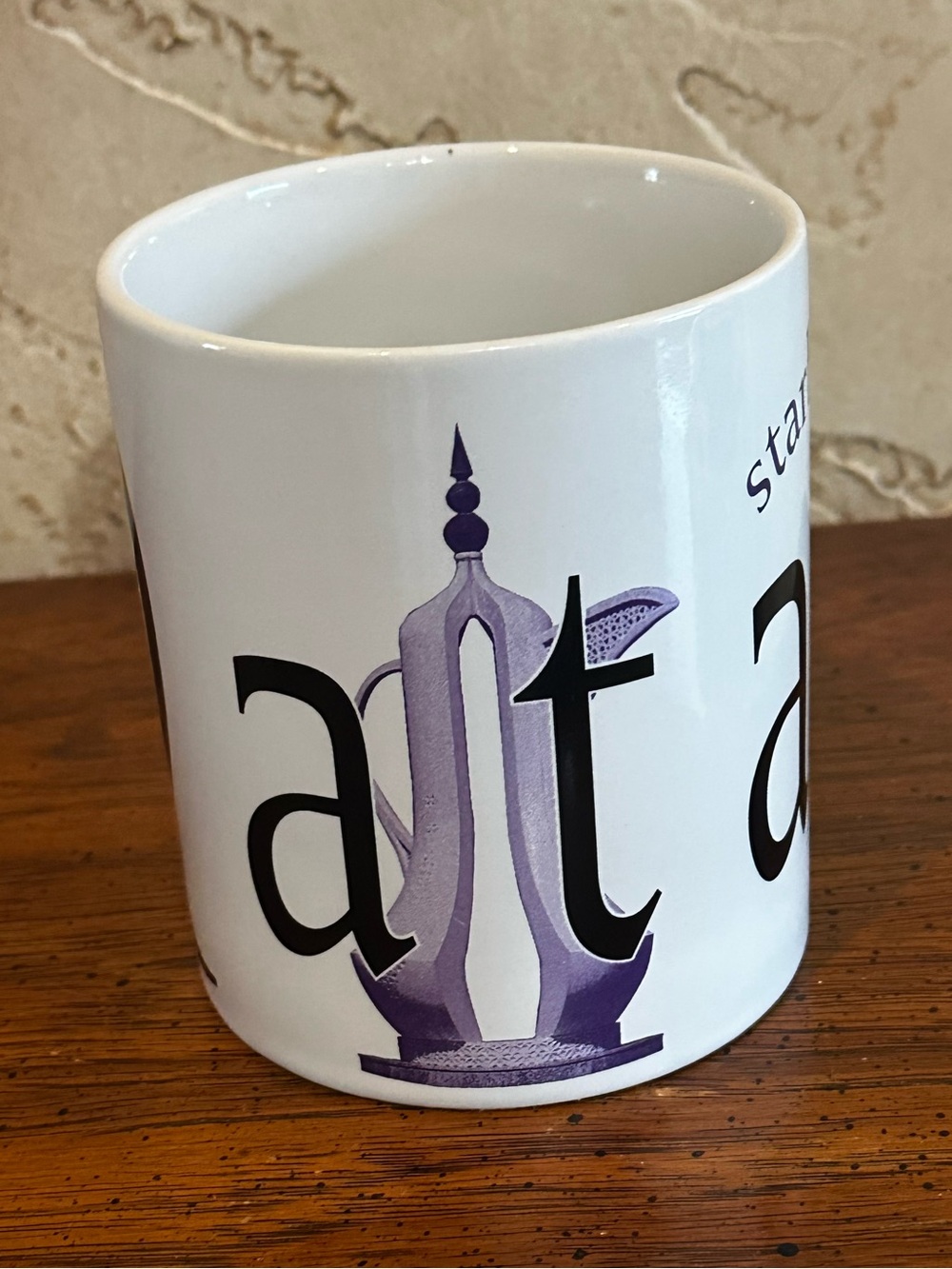 2002 Vintage Starbucks Qatar City Mug Cup Collector’s Series Excellent Condition